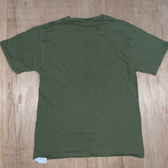 Champion Shirt Men’s Medium Green Spell Out Short‎ Sleeve Tee - Picture 3 of 5